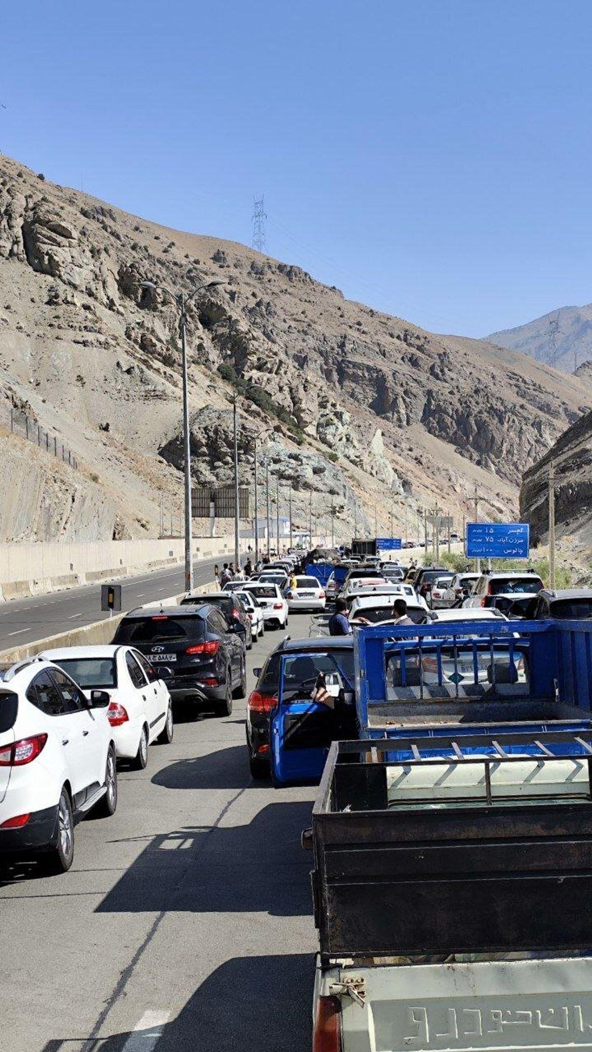 مسافران شمال به گوش باشند | جاده چالوس تا این تاریخ مسدود شد