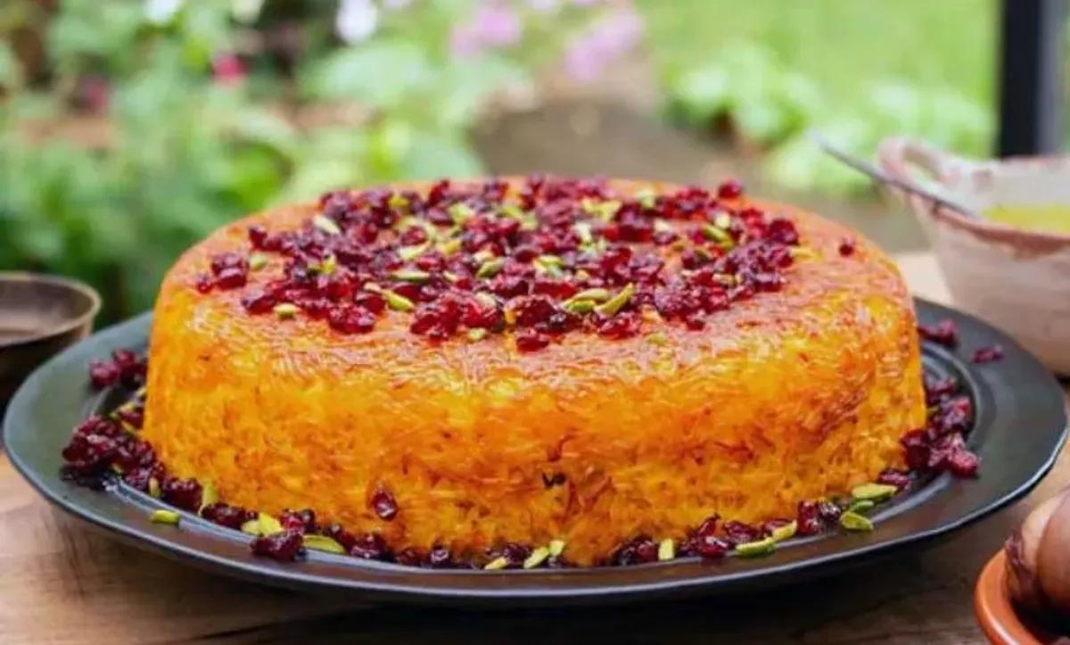 طرز تهیه ته چین گردو خوشمزه و مجلسی