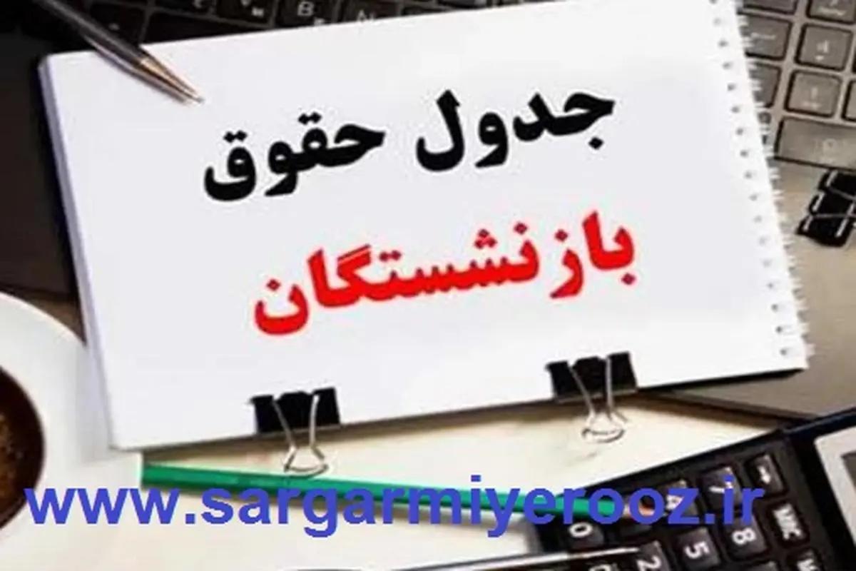 انتشار جدول اولیه امتیاز اختصاصی بازنشستگان و تاثیر روی متناسب سازی | اضافه شدن رقم جدید به حقوق بازنشستگان از این ماه