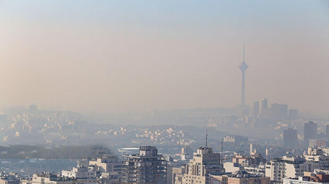 میزان شاخص آلودگی هوای تهران امروز یکشنبه ۲۳ دی ماه